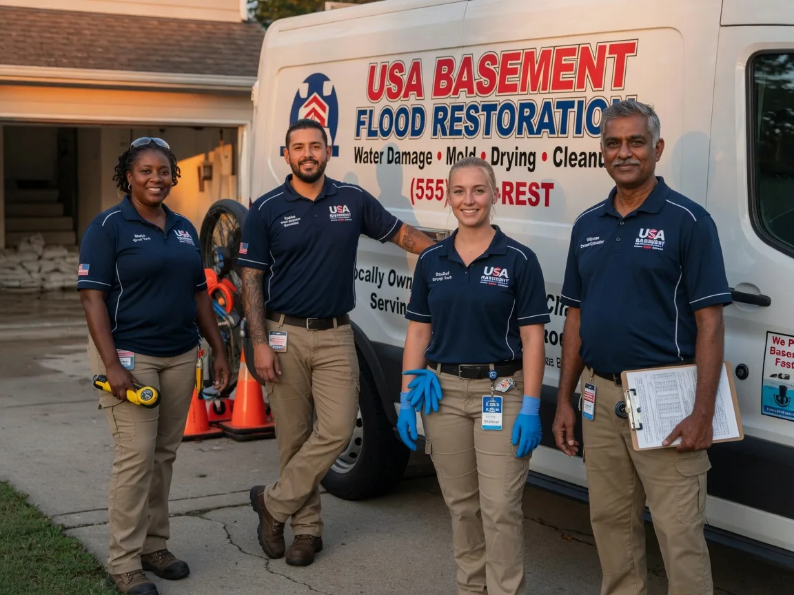 Basement Flood Cleanup company in Gresham, WI